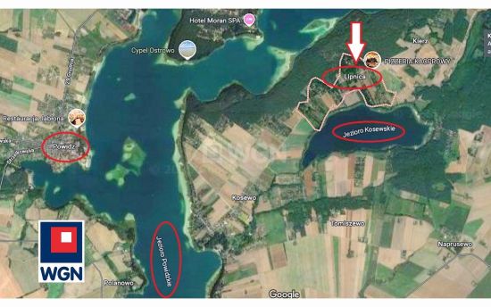 Grunt budowlany jednorodzinny na  sprzedaż Powidz - Urokliwa działka blisko Jeziora Powidzkiego, na której rosną już drzewa. Można pięknie wkomponować dom wśród zieleni